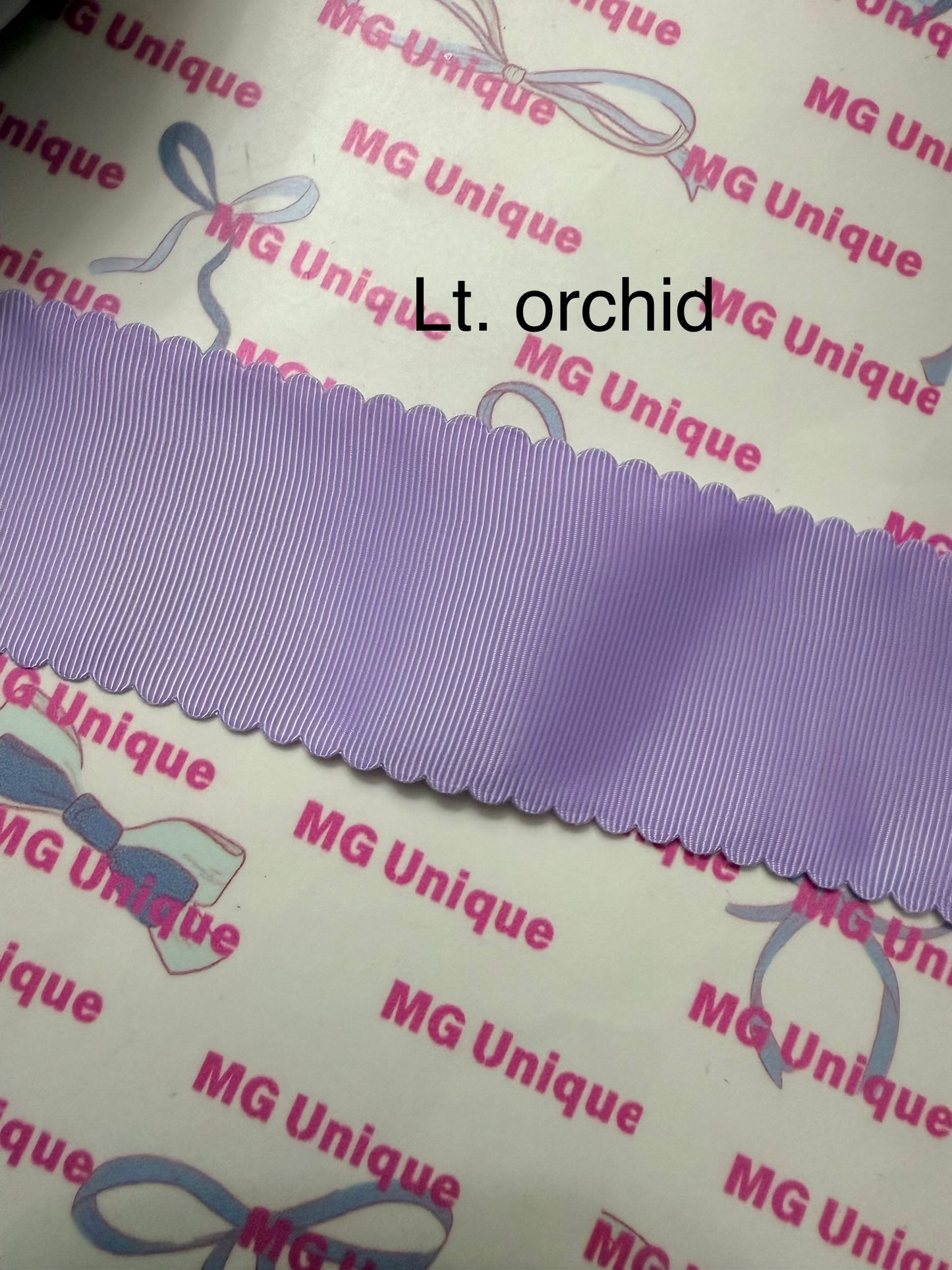 Scallop 2” grosgrain ribbon