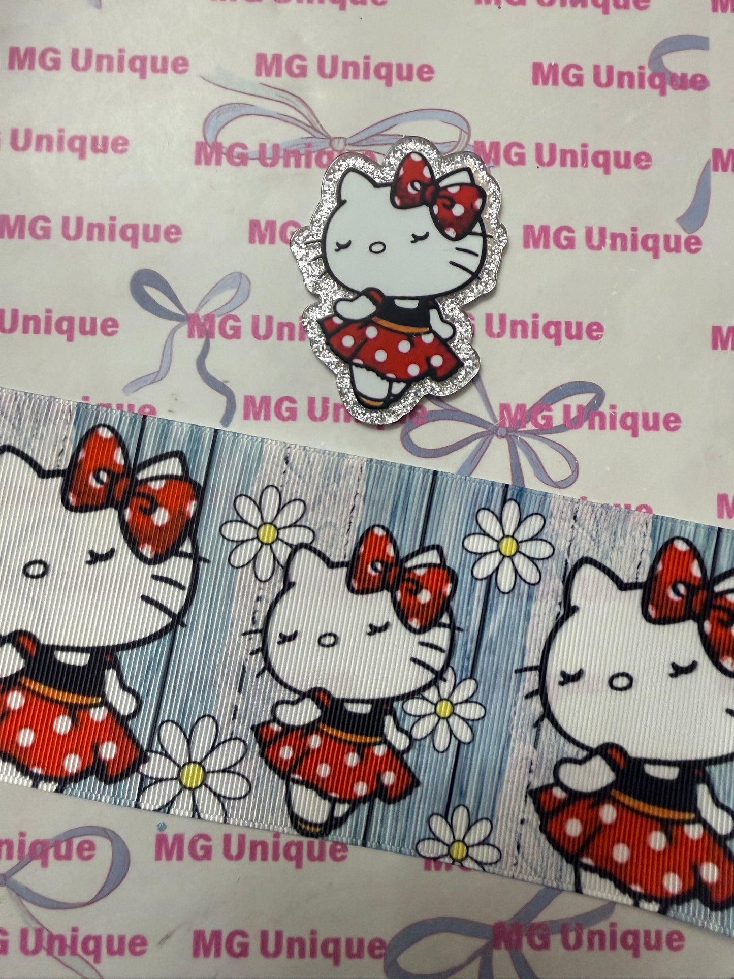 Kitty Red Skirt 3”