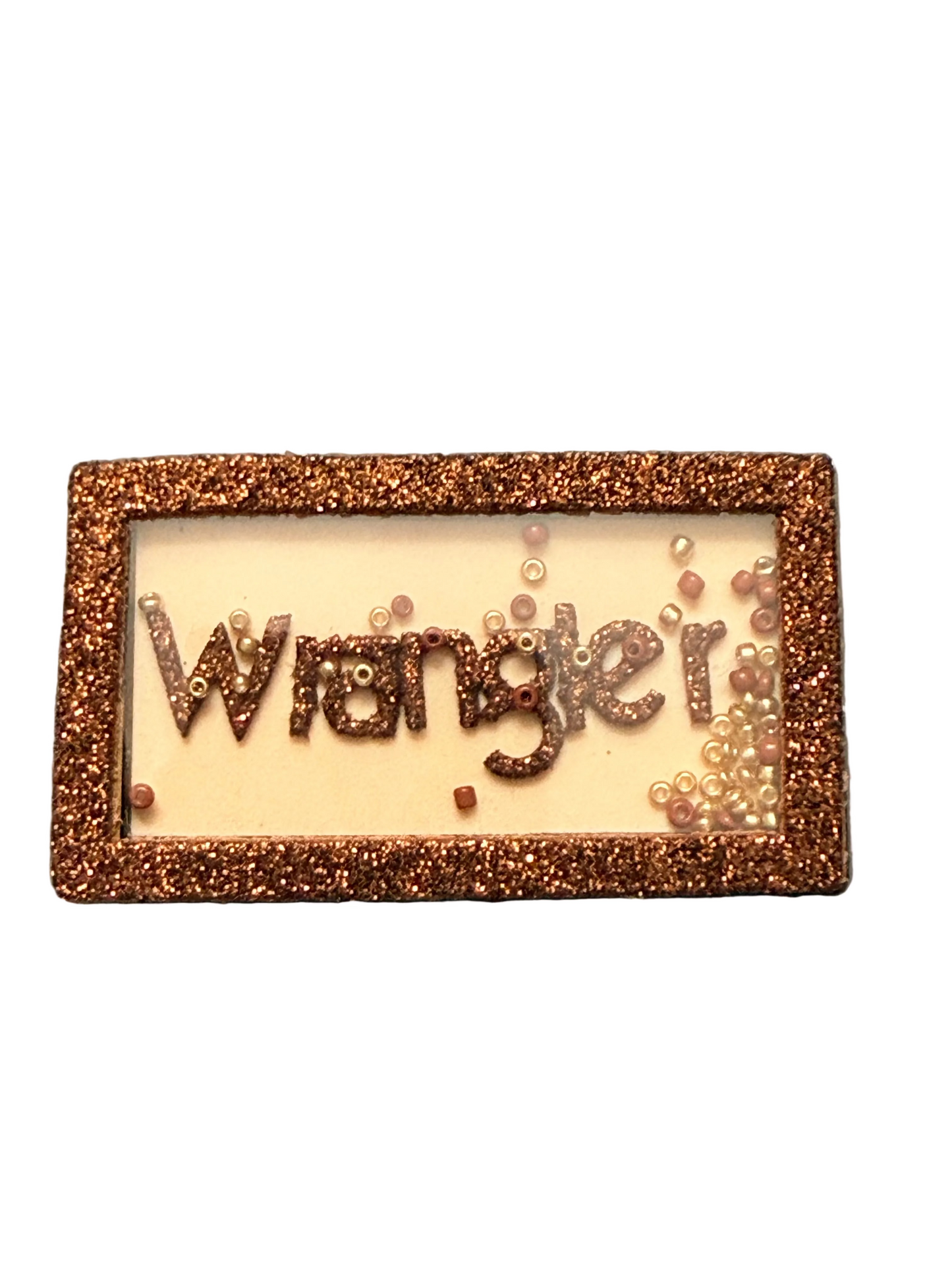 Brown Square Wrangler Shaker