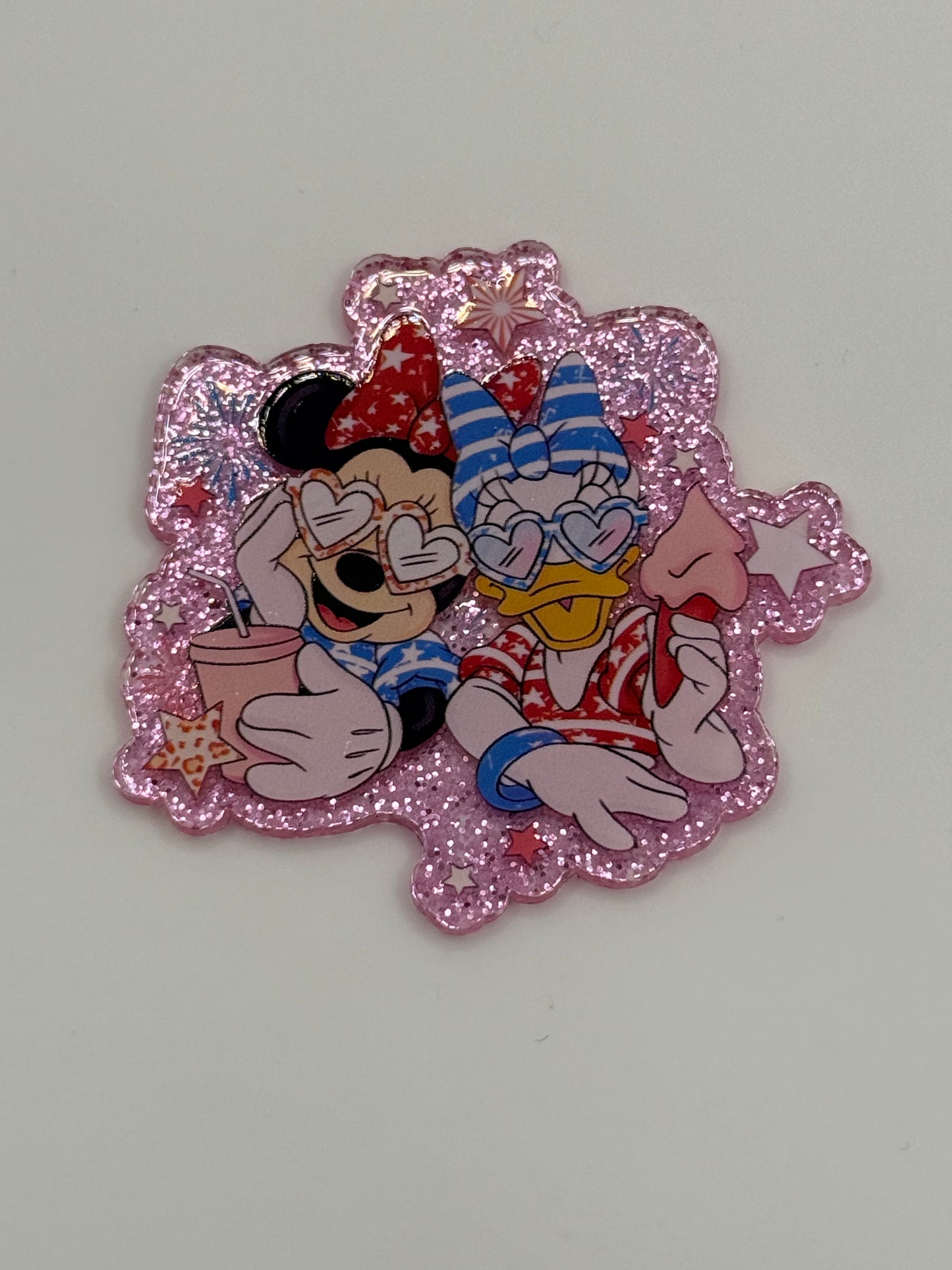 Minnie and Daisy Patriotic