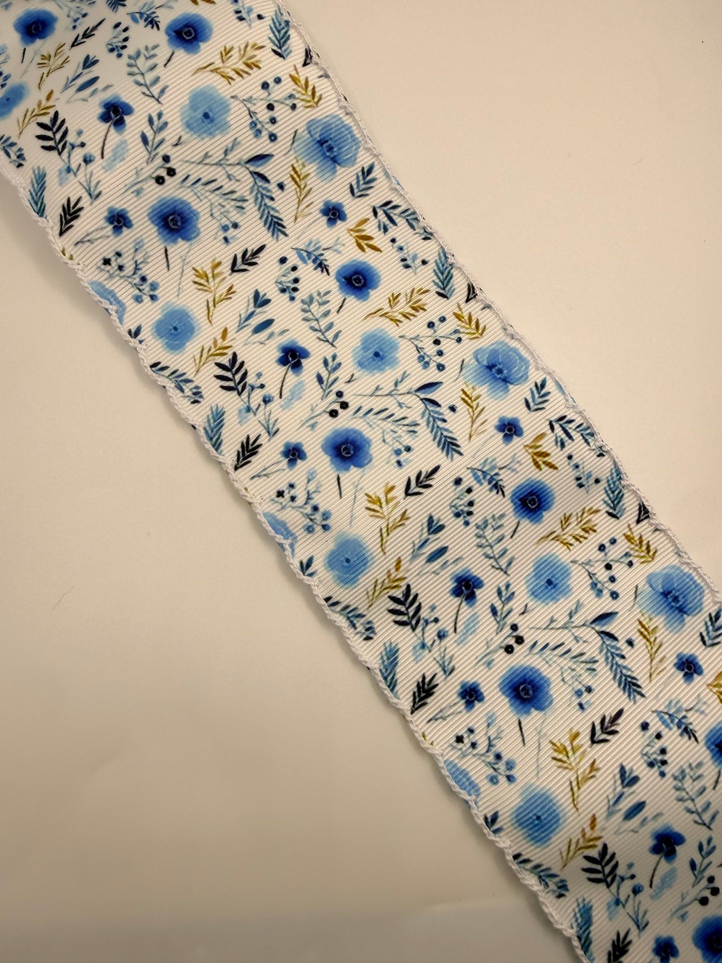 Blue Flowers Moonstitch 3”