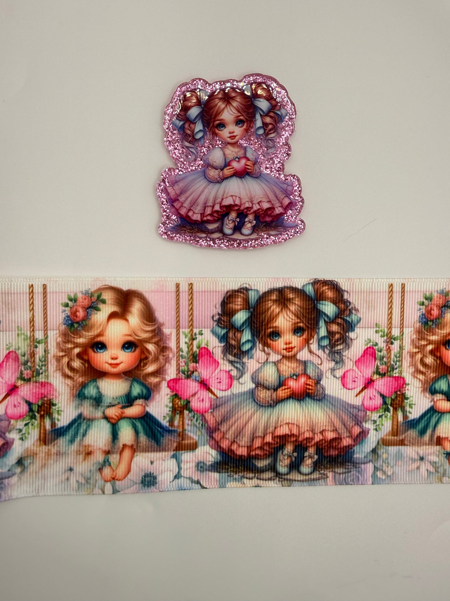 Girl on Swing 3”