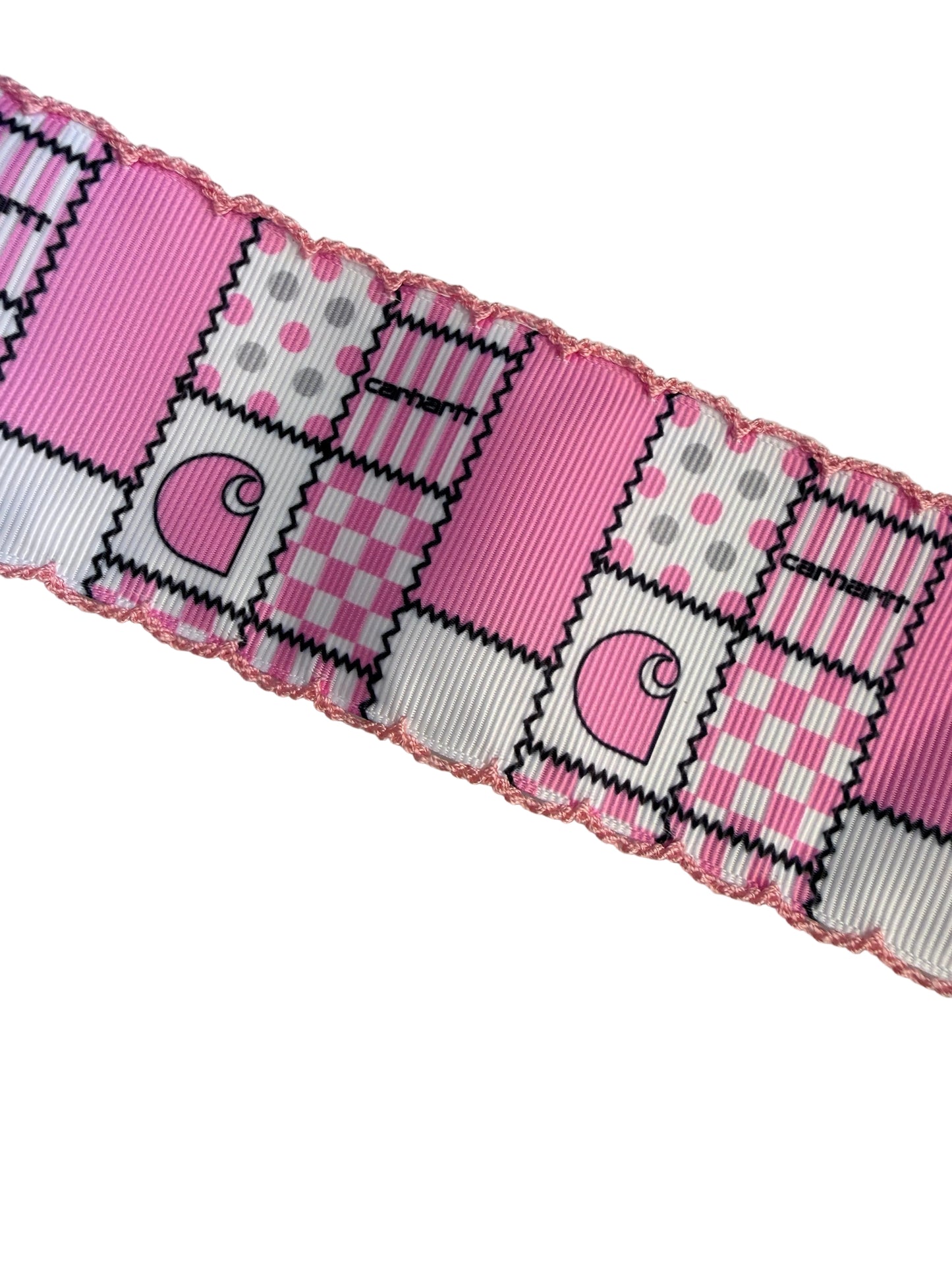 Dotted Carhartt Moon Stitch Ribbon