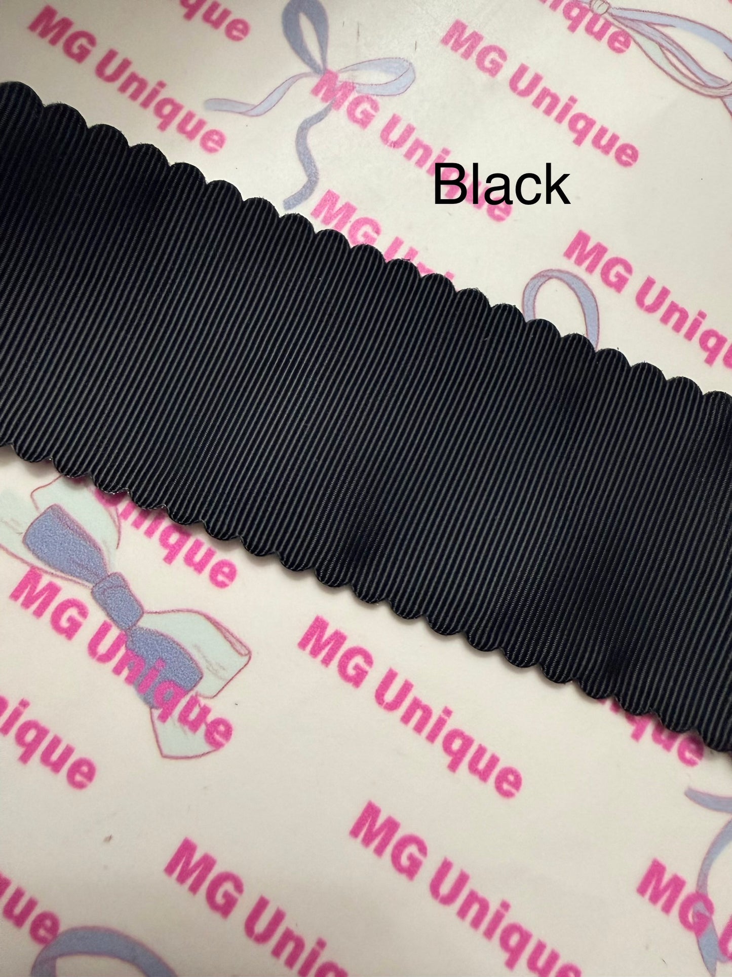 Scallop 2” grosgrain ribbon