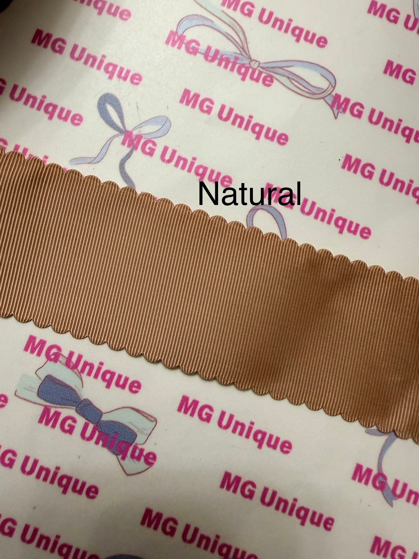 Scallop 2” grosgrain ribbon
