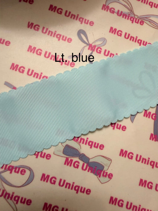 Scallop 2” grosgrain ribbon