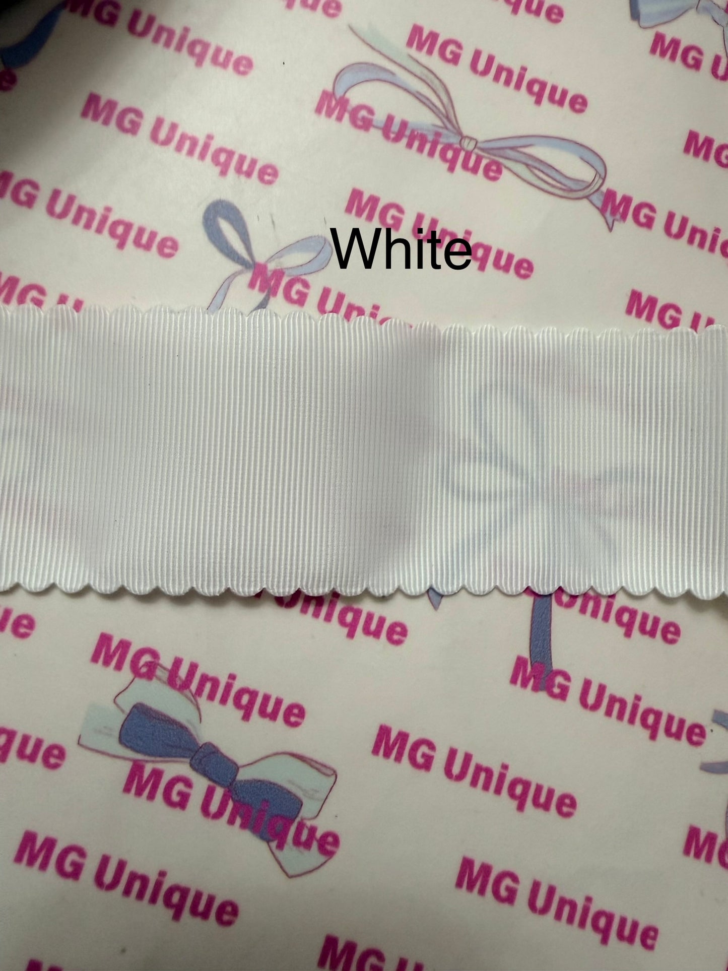Scallop 2” grosgrain ribbon