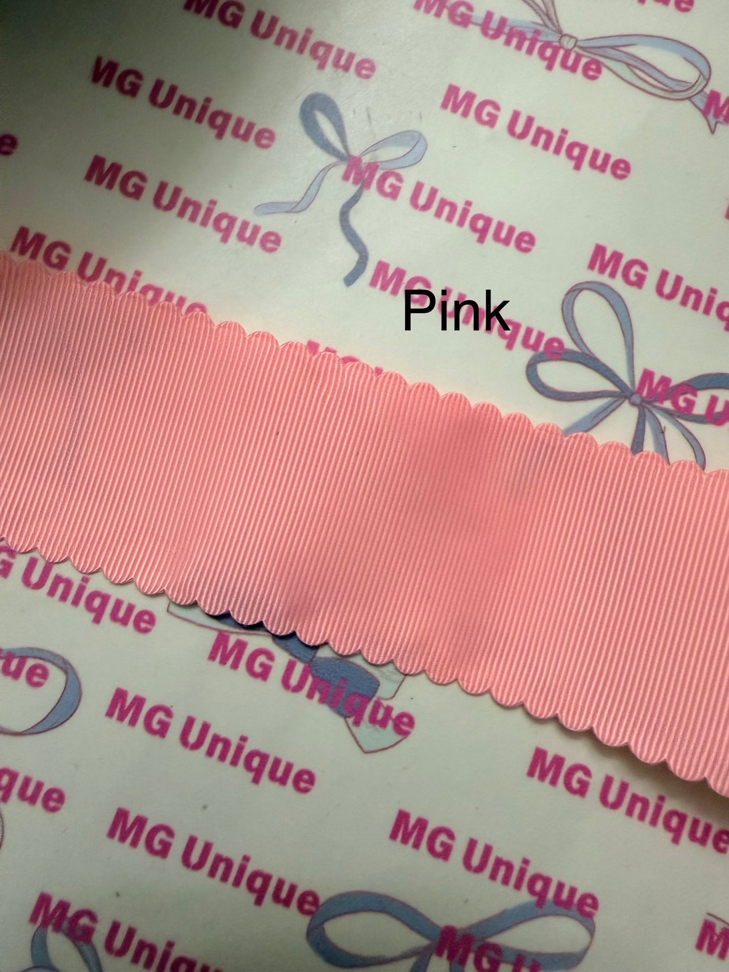 Scallop 2” grosgrain ribbon