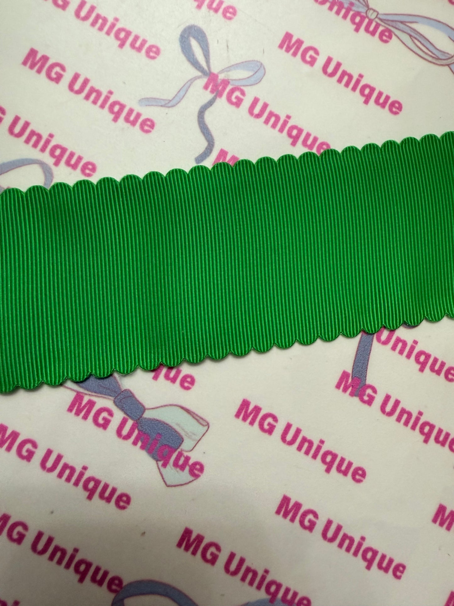 Scallop 2” grosgrain ribbon
