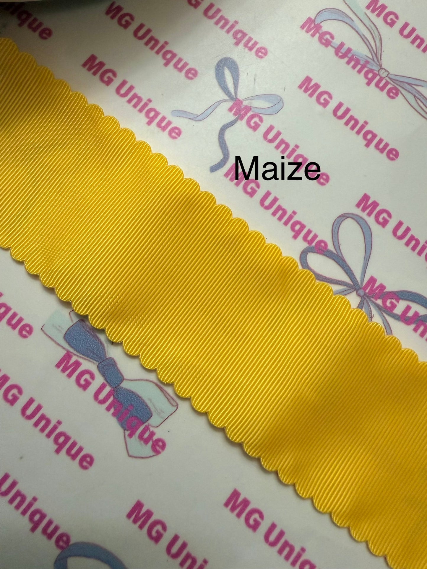 Scallop 2” grosgrain ribbon