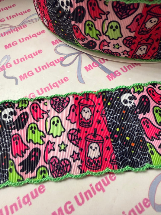 Green Ghost Moon Stitch