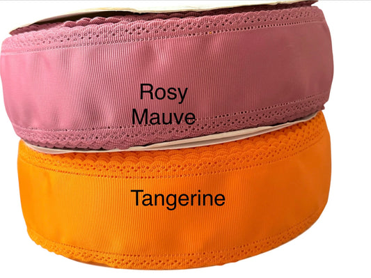 Scallop grosgrain ribbon 2.25”