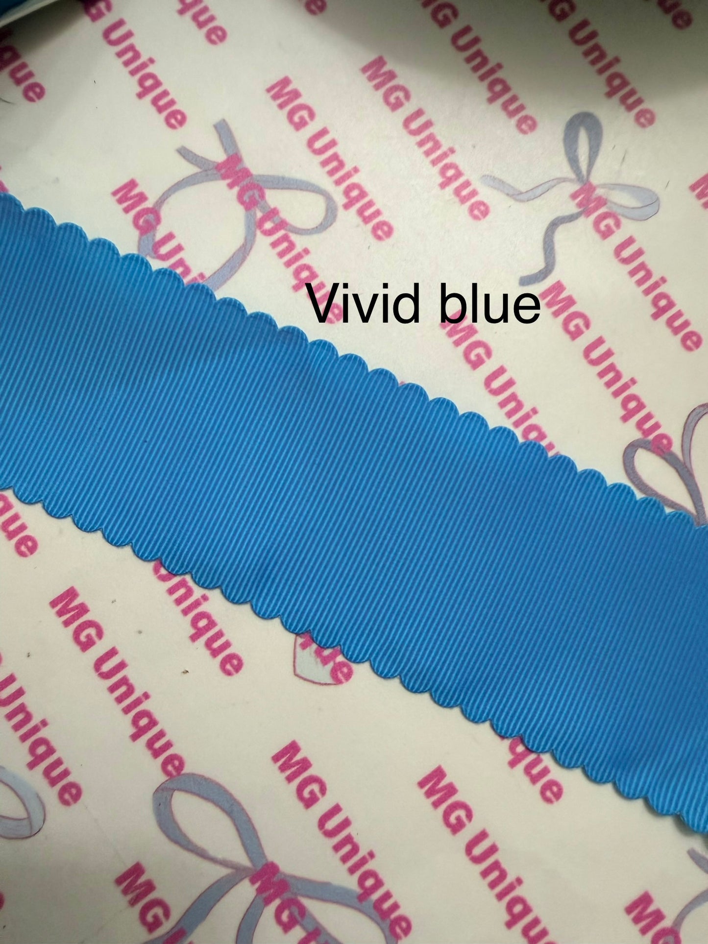 Scallop 2” grosgrain ribbon