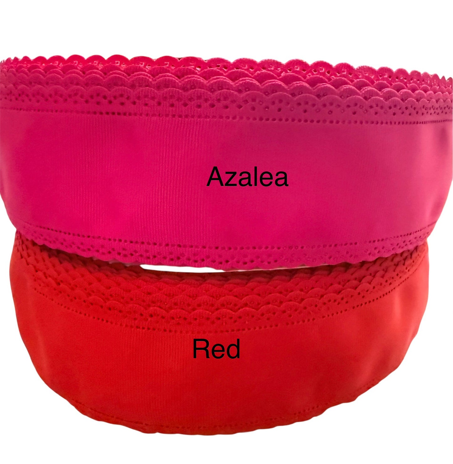 Scallop grosgrain ribbon 2.25”