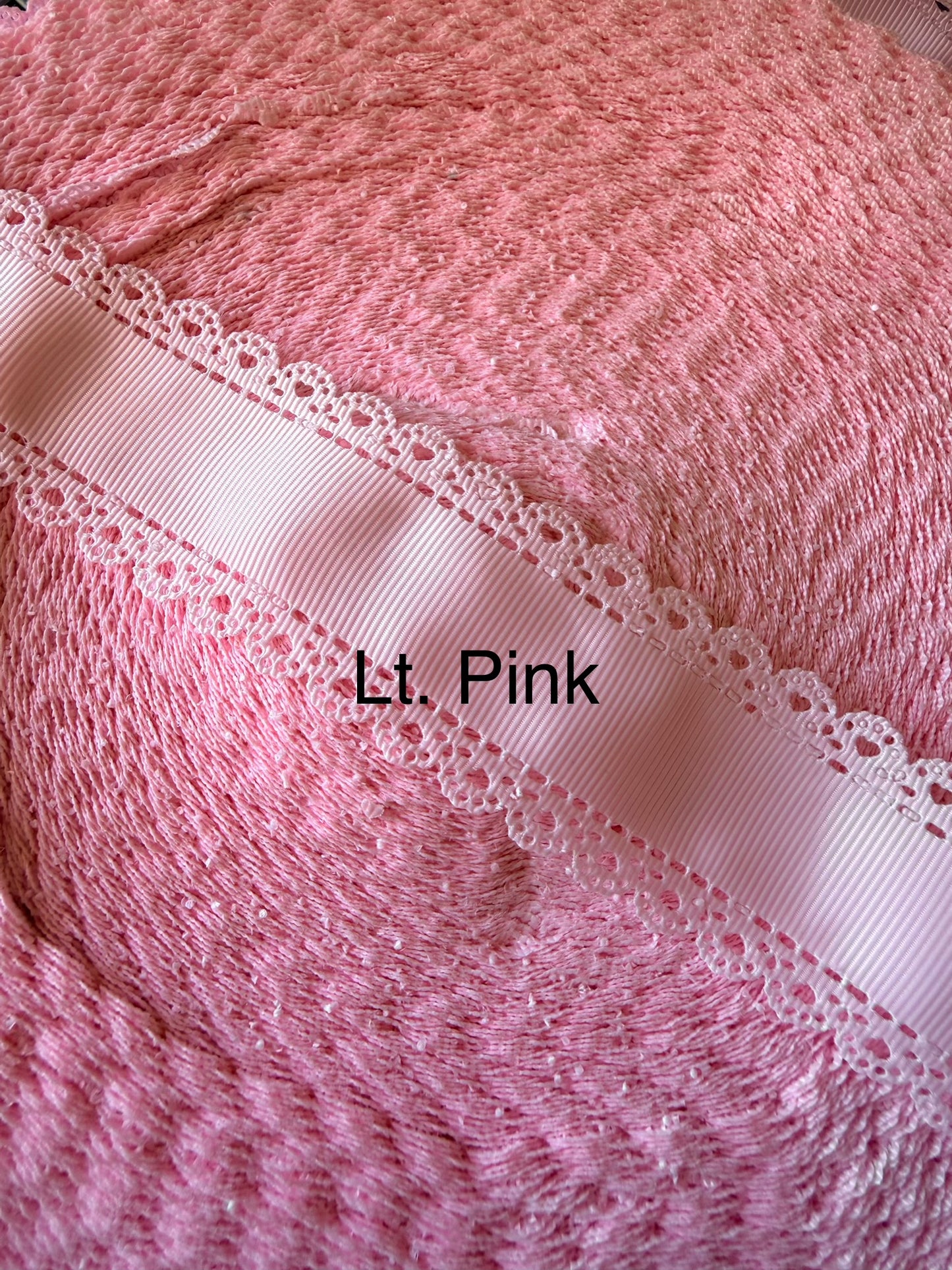 Heart scallop 1.5” grosgrain ribbon
