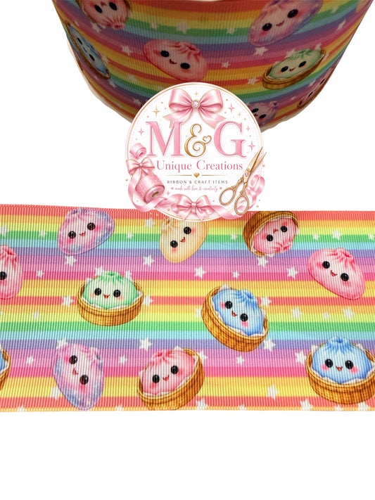 Glitter Dumplings 3” ribbon