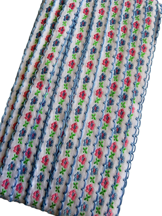 Ribbon with Embroidery 1.2cm