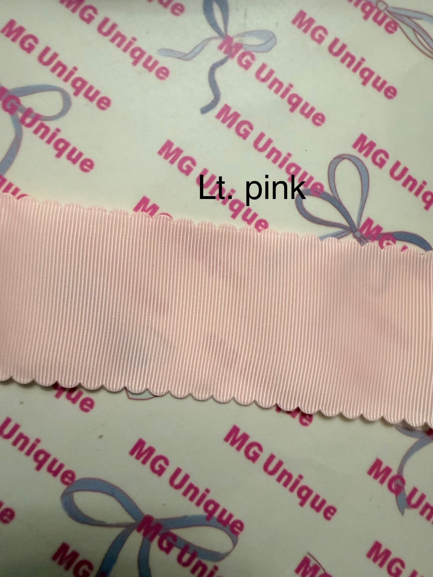 Scallop 2” grosgrain ribbon