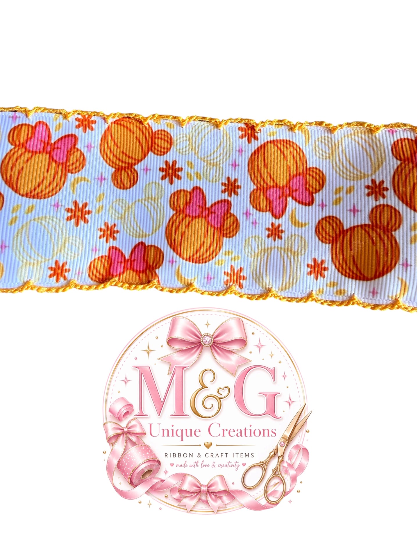 Minnie Pumpkin Moonstitch