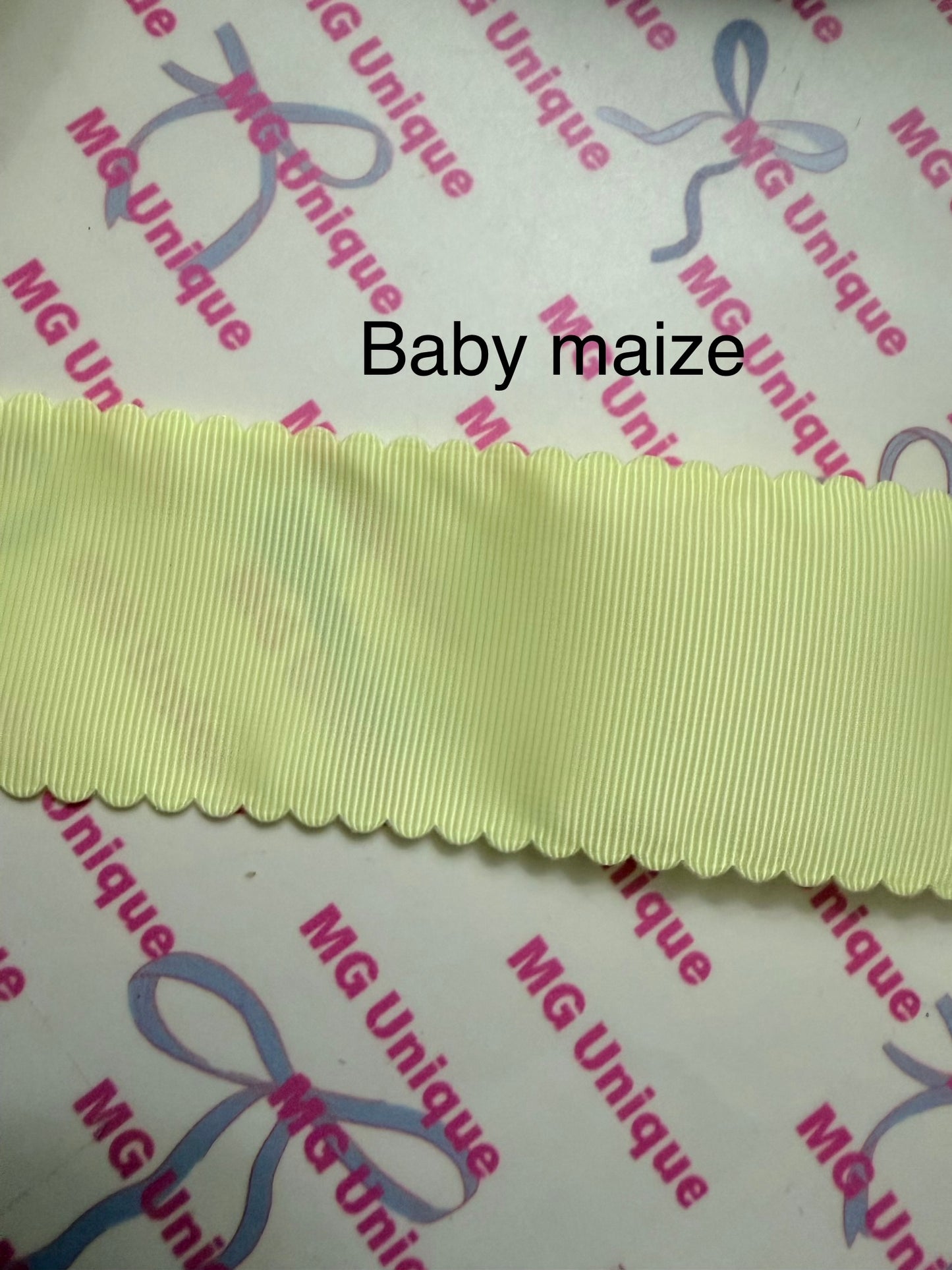 Scallop 2” grosgrain ribbon