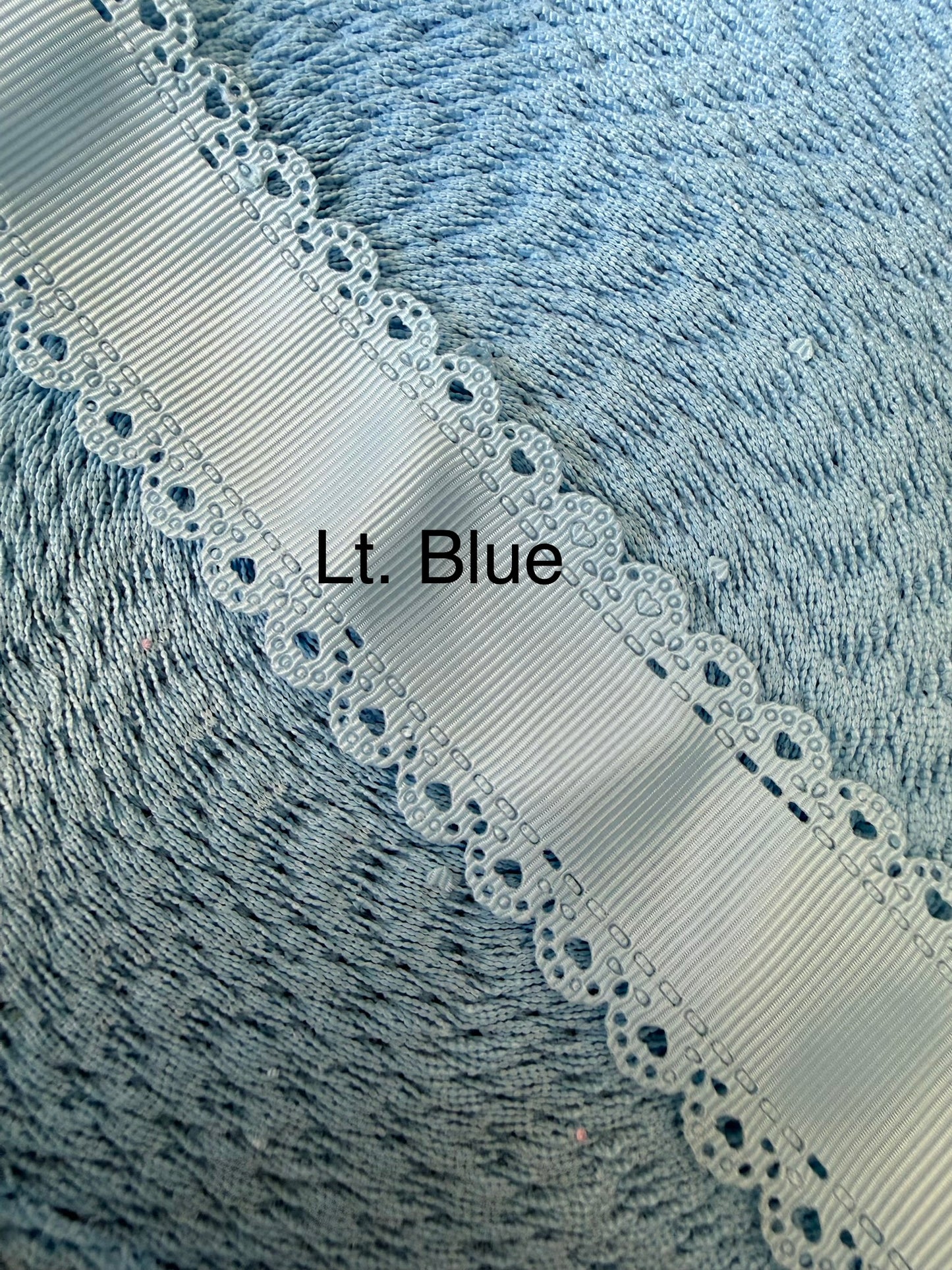 Heart scallop 1.5” grosgrain ribbon