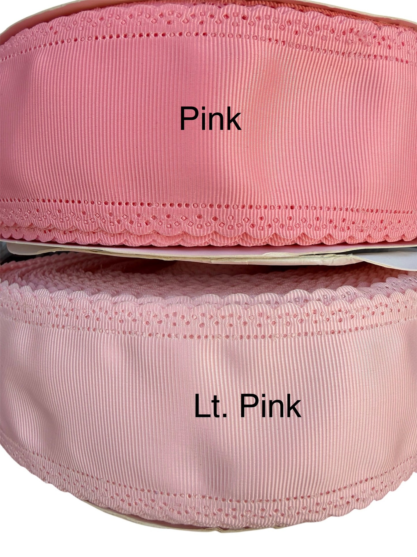 Scallop grosgrain ribbon 2.25”