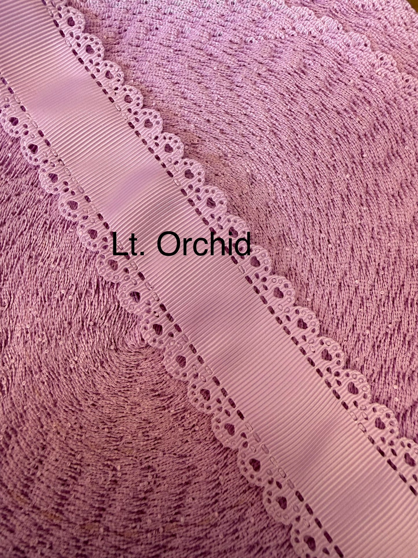 Heart scallop 1.5” grosgrain ribbon