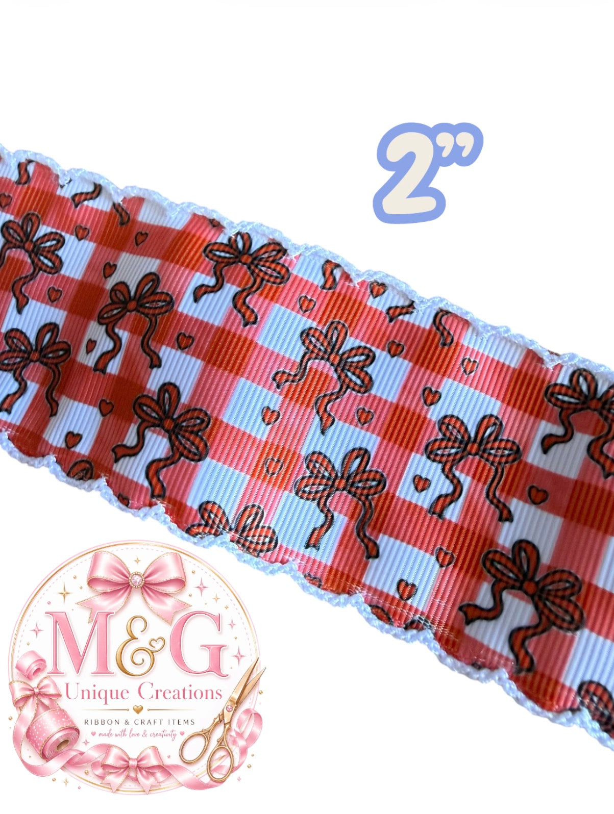 Red Bow Moonstitch
