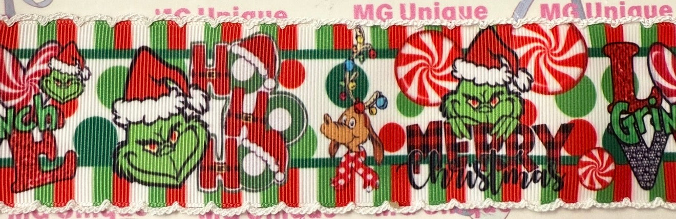 Grinch Moon Stitch