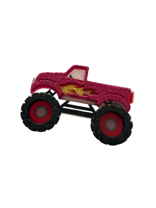 Pink Monster Truck Shaker
