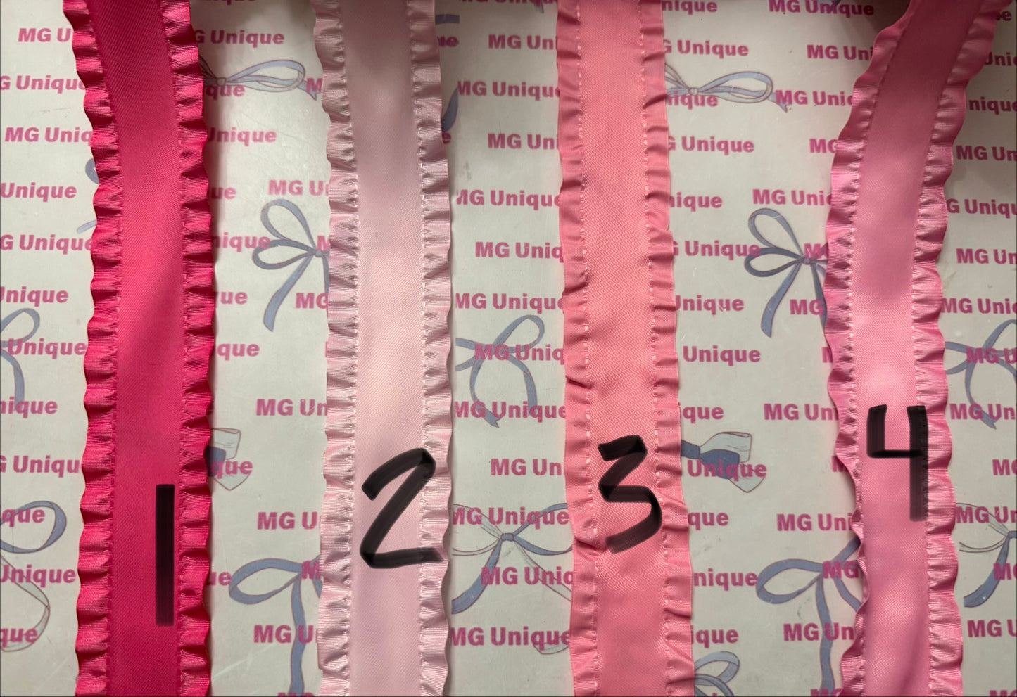 Double Ruffle Ribbon 1.5“