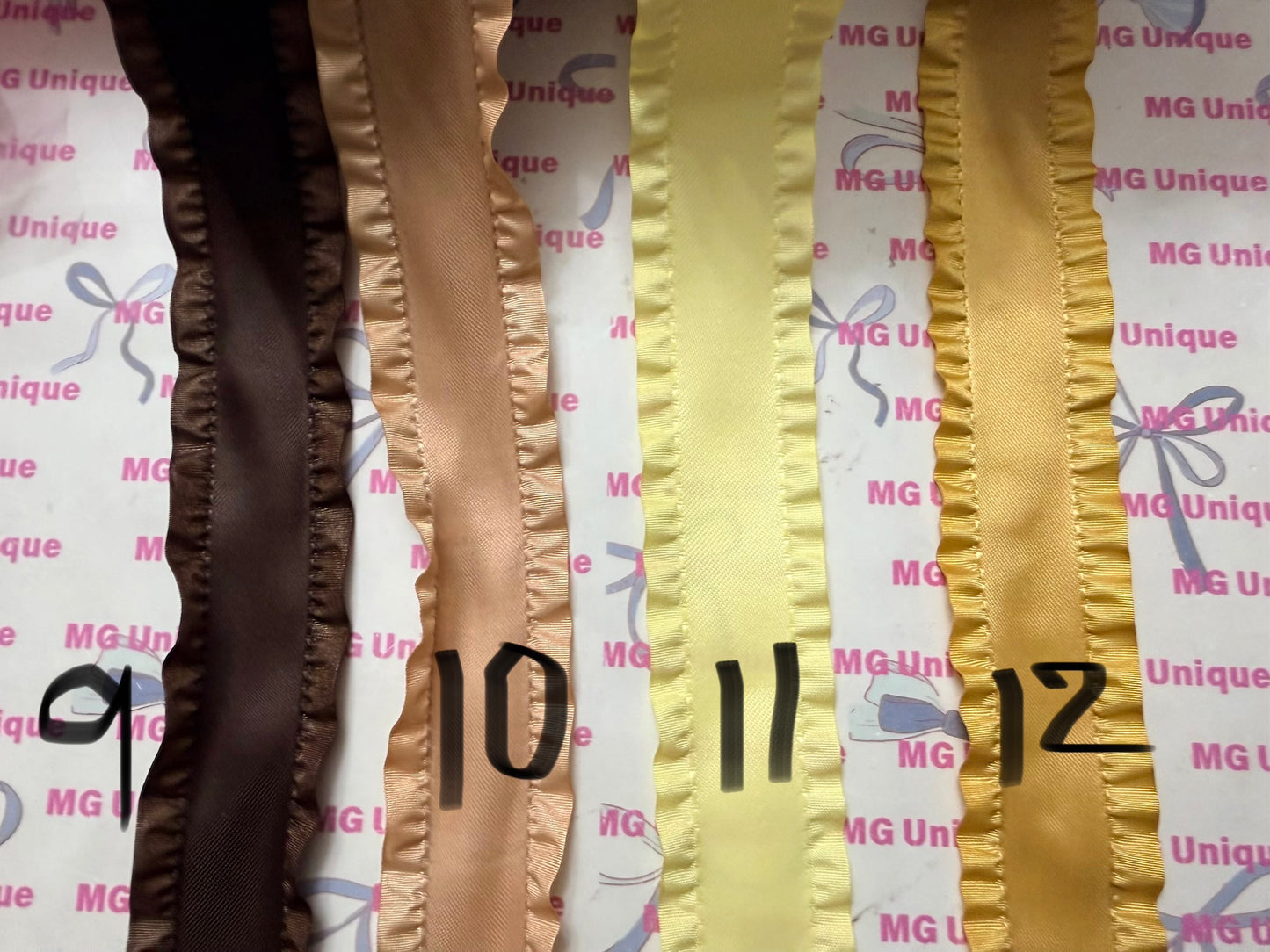 Double Ruffle Ribbon 1.5“