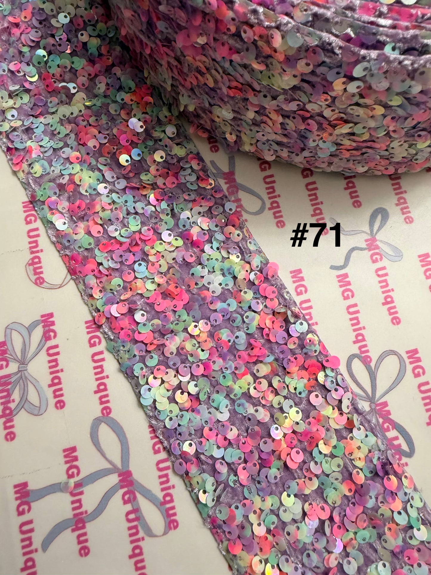 Velvet Sequin #71 3”