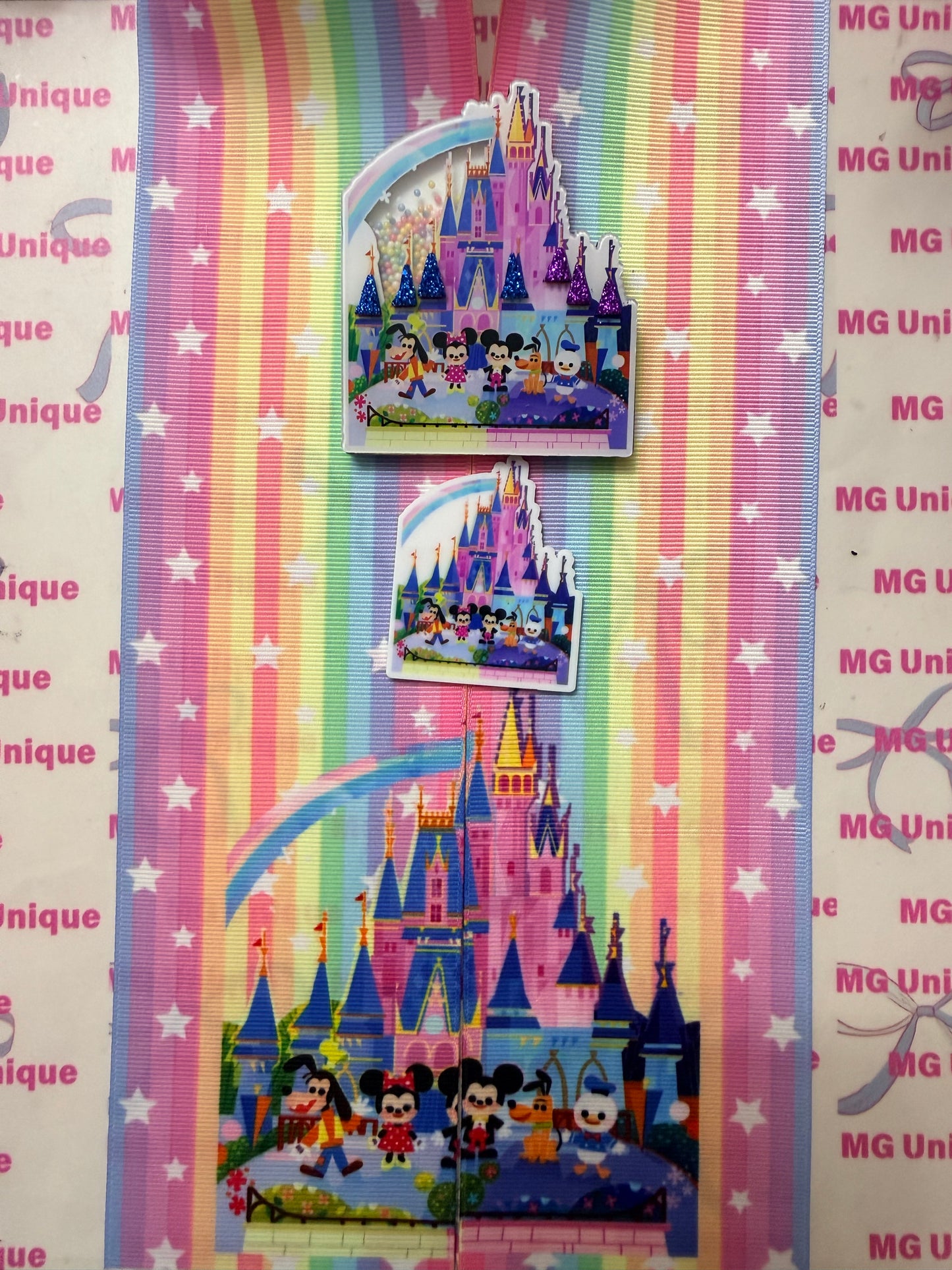 Colorful Disney Castle