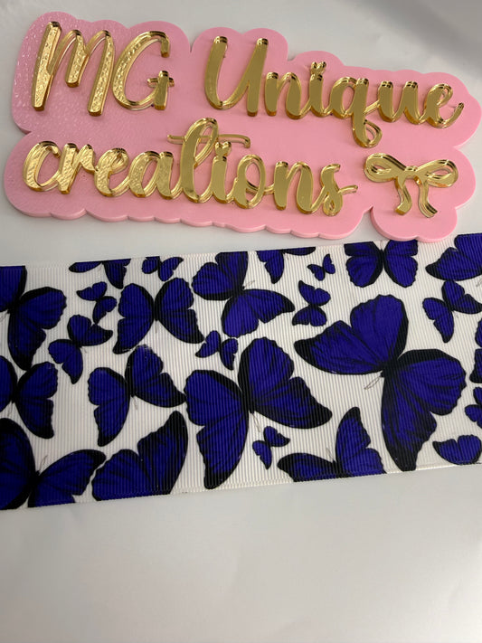 Blue Butterflies 3“