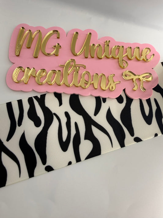 Zebra Print 3”
