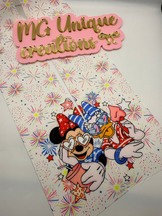 Minnie and Daisy Patriotic