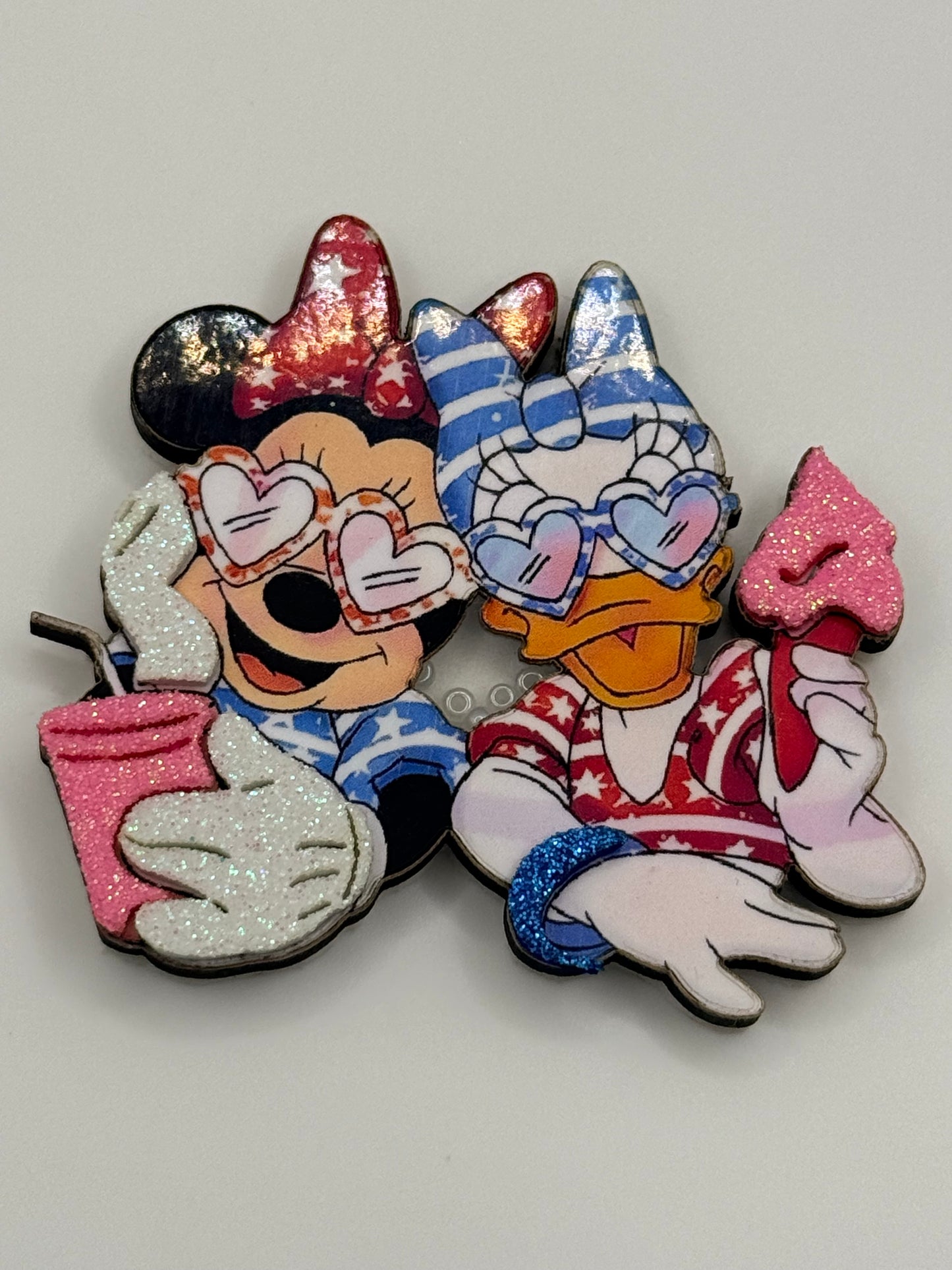 Minnie and Daisy Patriotic