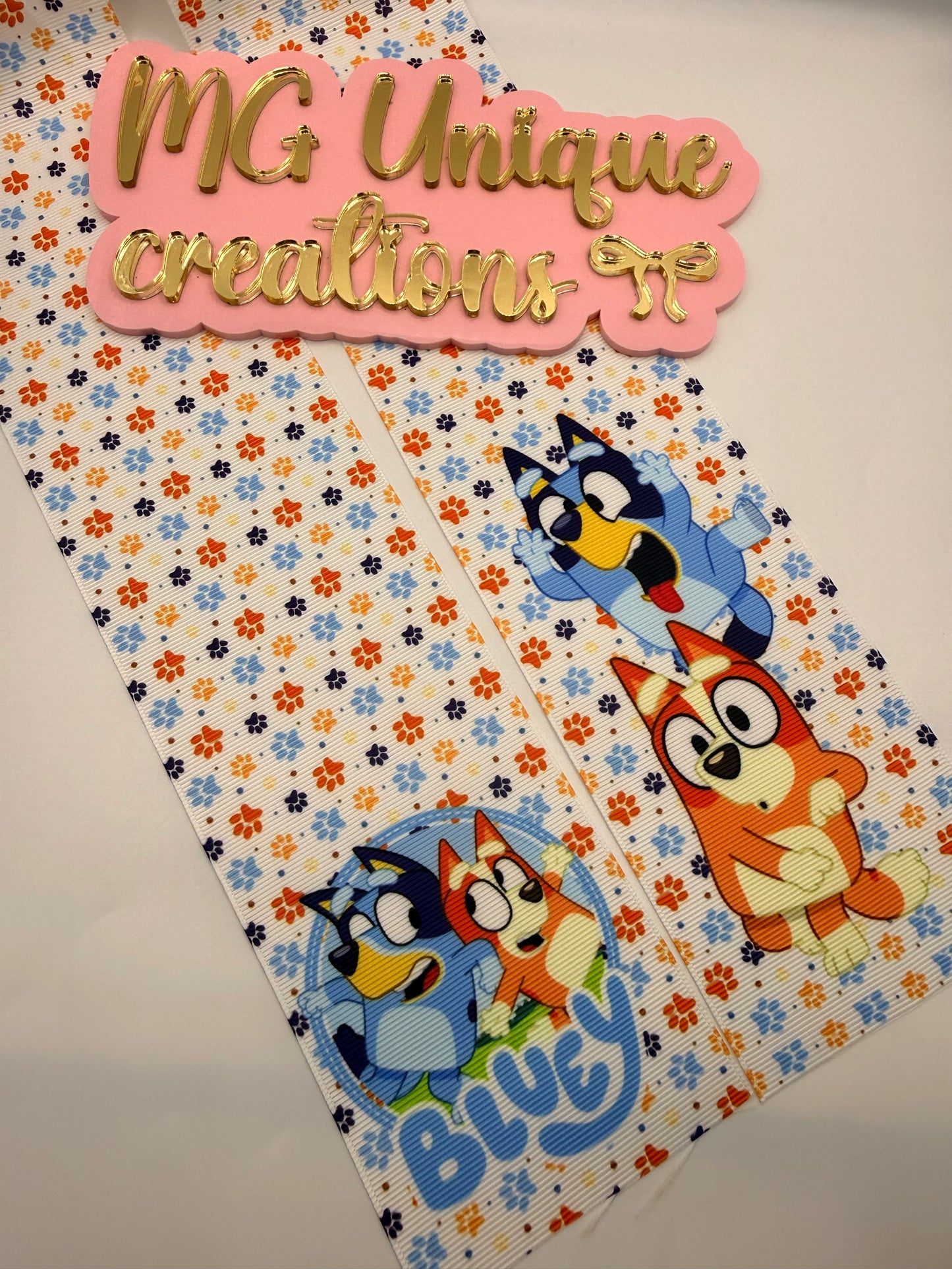Bluey & Bingo Paw Prints