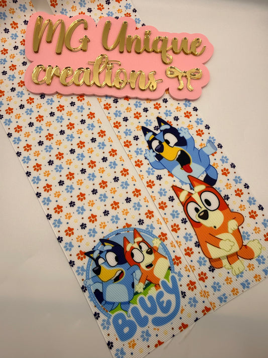 Bluey & Bingo Paw Prints