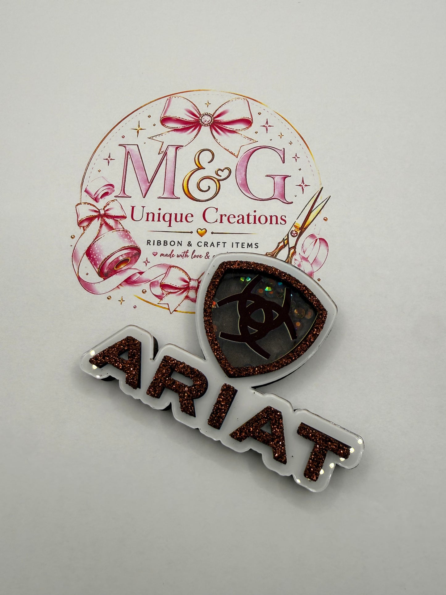 Ariat Brown Letters Shaker