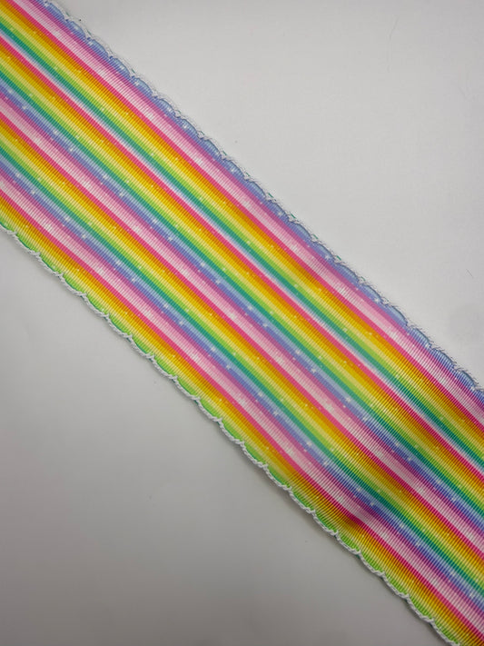 Rainbow & Stars Moon Stitch 3”