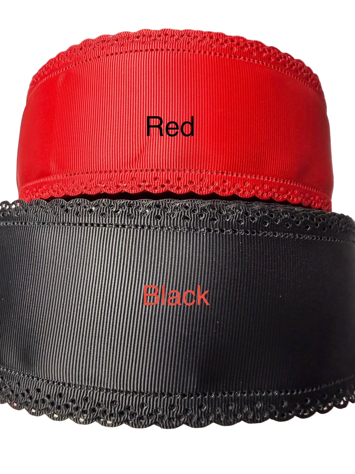 Scallop Wavy Edge 2.5” Ribbon