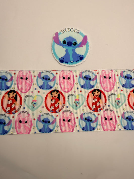 Stitch & Lilo Heart 3”