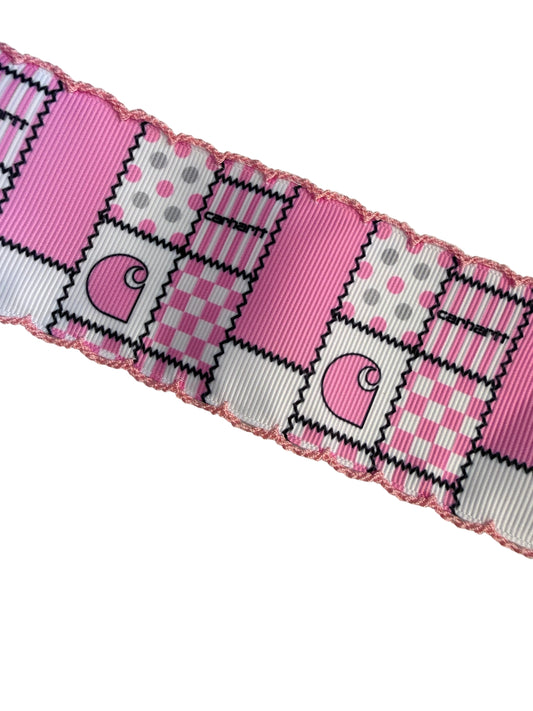 Dotted Carhartt Moon Stitch Ribbon