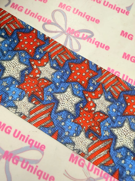 Patriotic Stars Ribbon