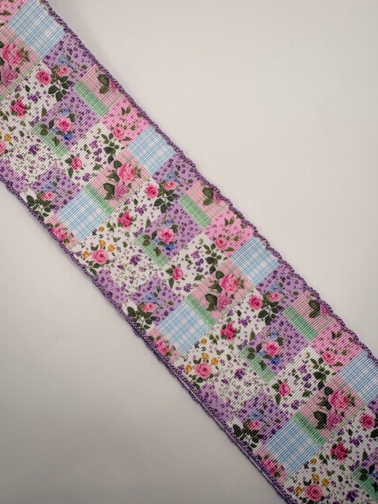 Lilac & Pink Patched Moon Stitch 3”