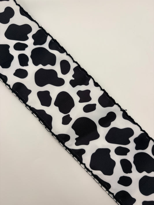 Cow Print Moon Stitch 3”